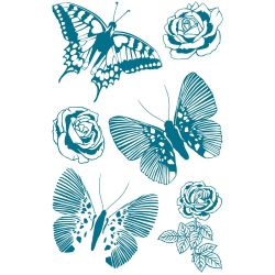 Paper Poetry Silikonstempel Schmetterlinge 8 Motive Paper Poetry Silikonstempel Schmetterlinge 8 Motive von Rico Design