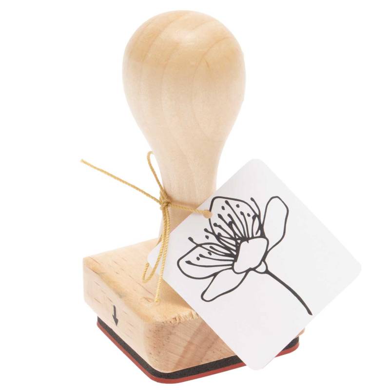 Paper Poetry Stempel Kirschblüte 4x4x8cm von Rico Design