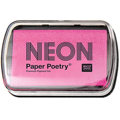 Paper Poetry Stempelkissen neonpink 9x6cm Paper Poetry Stempelkissen neonpink 9x6cm von Rico Design