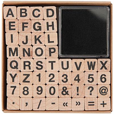 Paper Poetry Stempelset ABC 1 Paper Poetry Stempelset ABC 1 von Rico Design