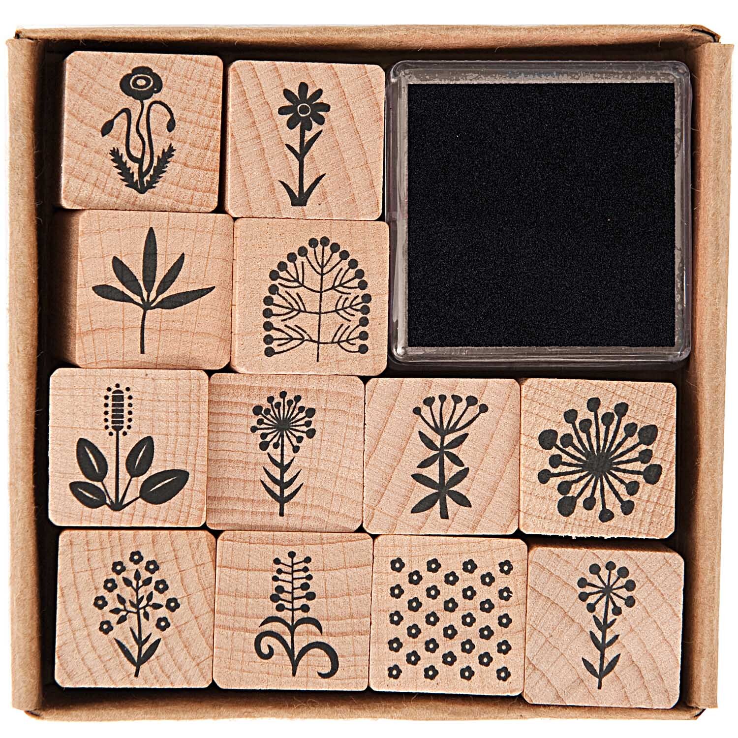 Paper Poetry Stempelset Blumen 2x2cm Paper Poetry Stempelset Blumen 2x2cm von Rico Design
