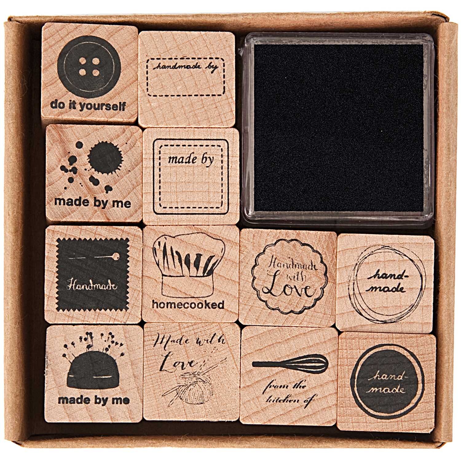 Paper Poetry Stempelset DIY 2x2cm Paper Poetry Stempelset DIY 2x2cm von Rico Design