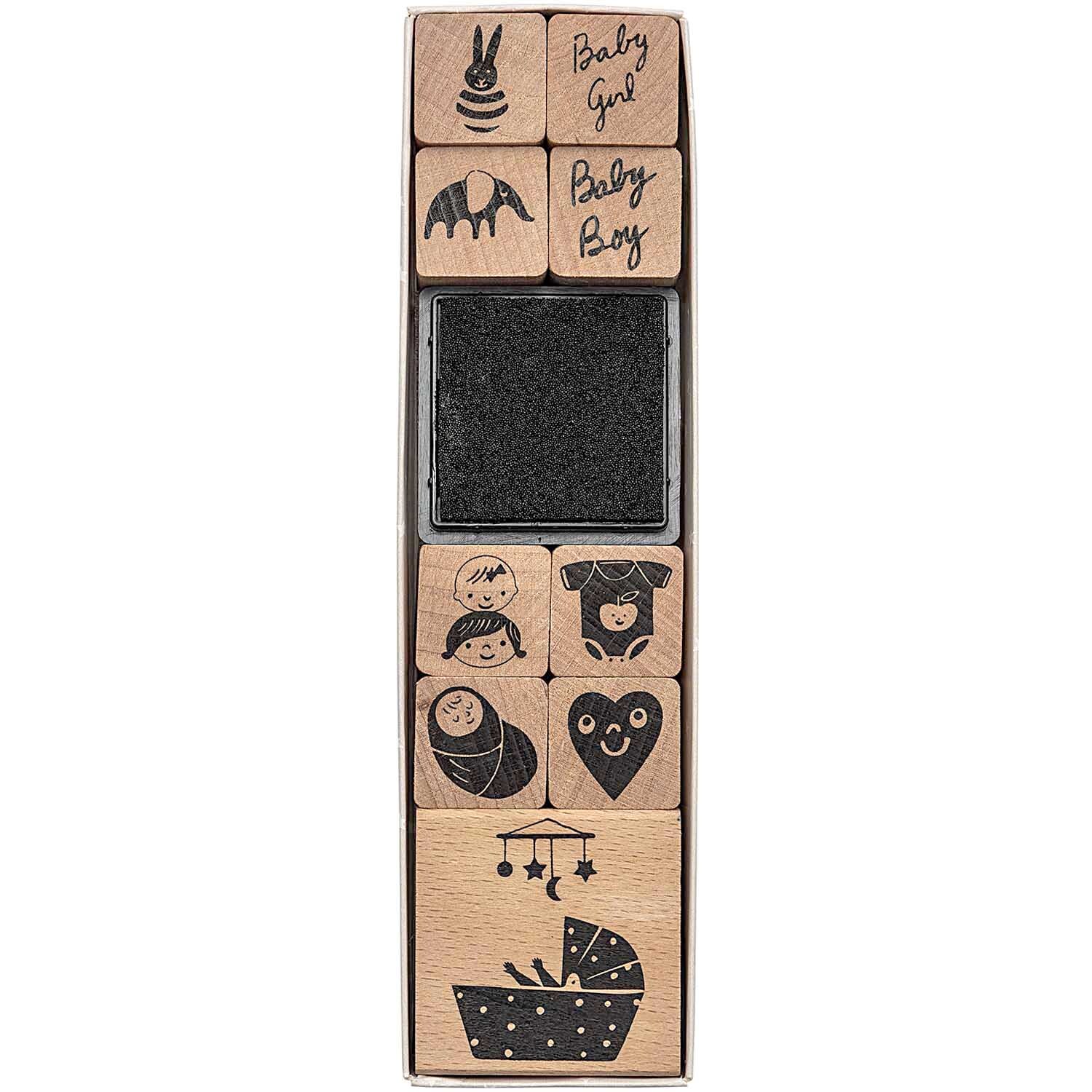 Paper Poetry Stempelset Hello Baby von Rico Design