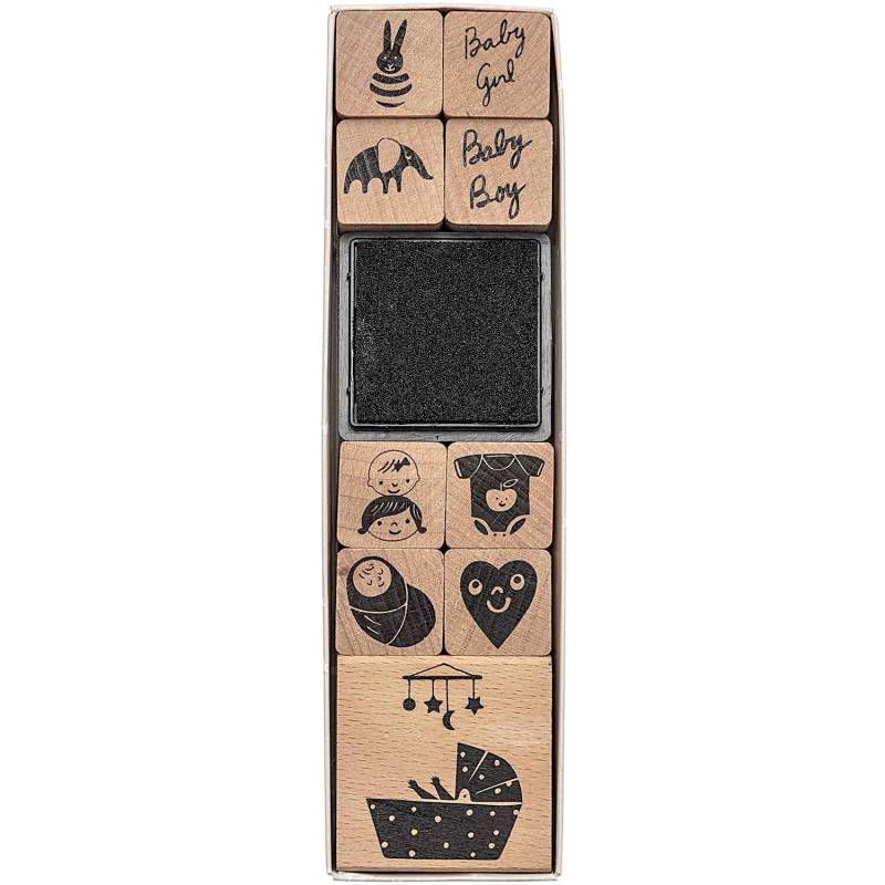 Paper Poetry Stempelset Hello Baby von Rico Design