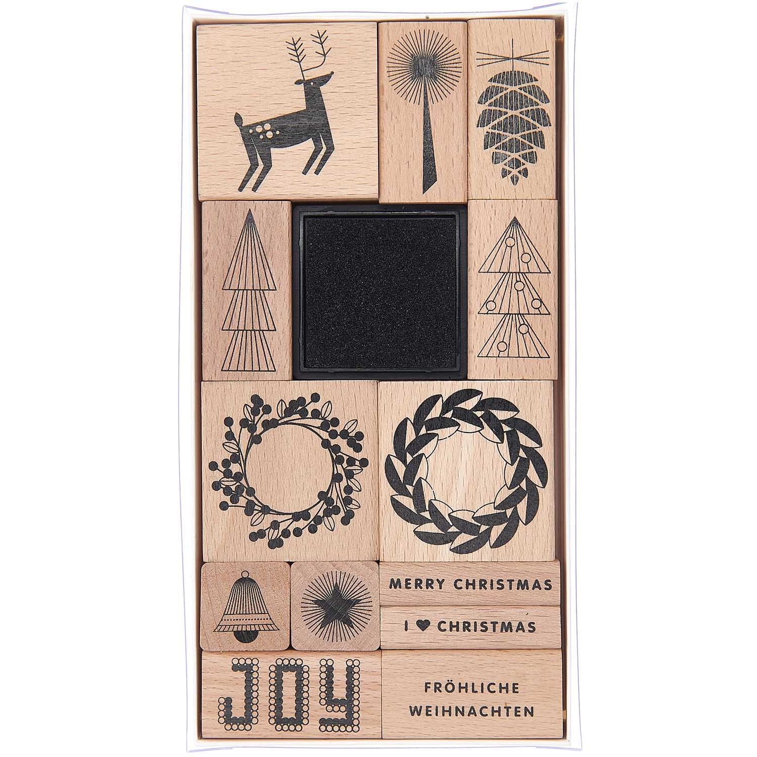 Paper Poetry Stempelset I love Christmas von Rico Design