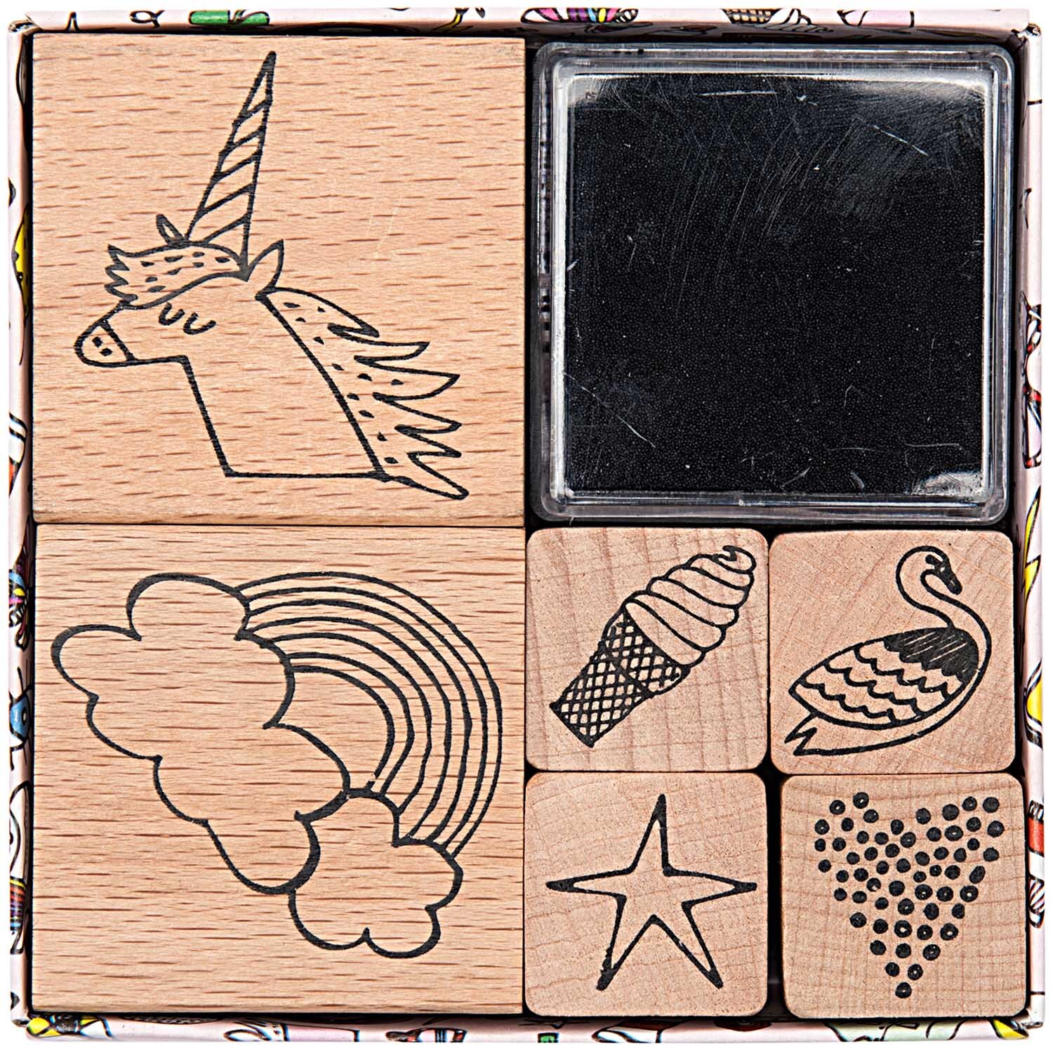 Paper Poetry Stempelset Magical Summer von Rico Design