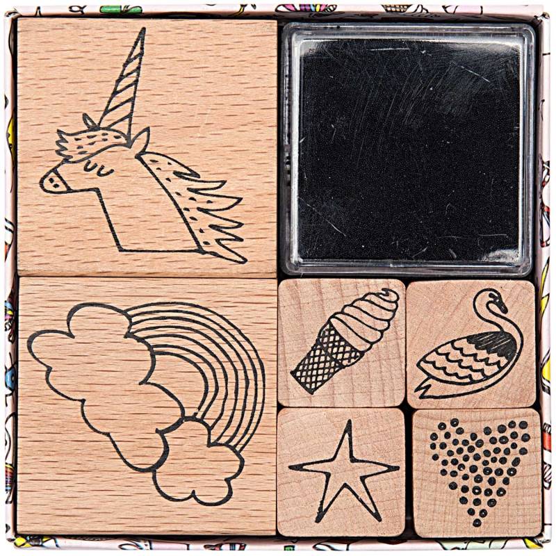 Paper Poetry Stempelset Magical Summer von Rico Design