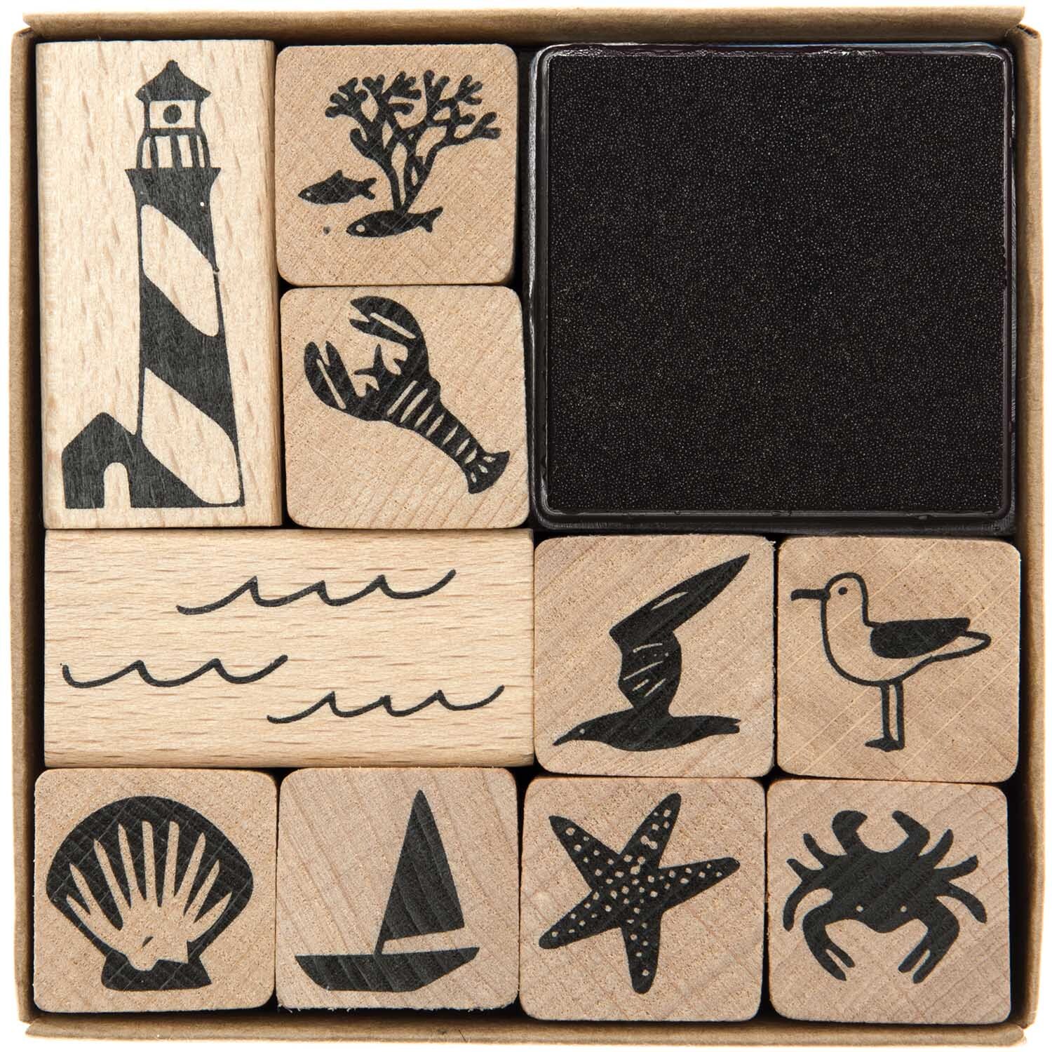 Paper Poetry Stempelset Maritim Paper Poetry Stempelset Maritim von Rico Design