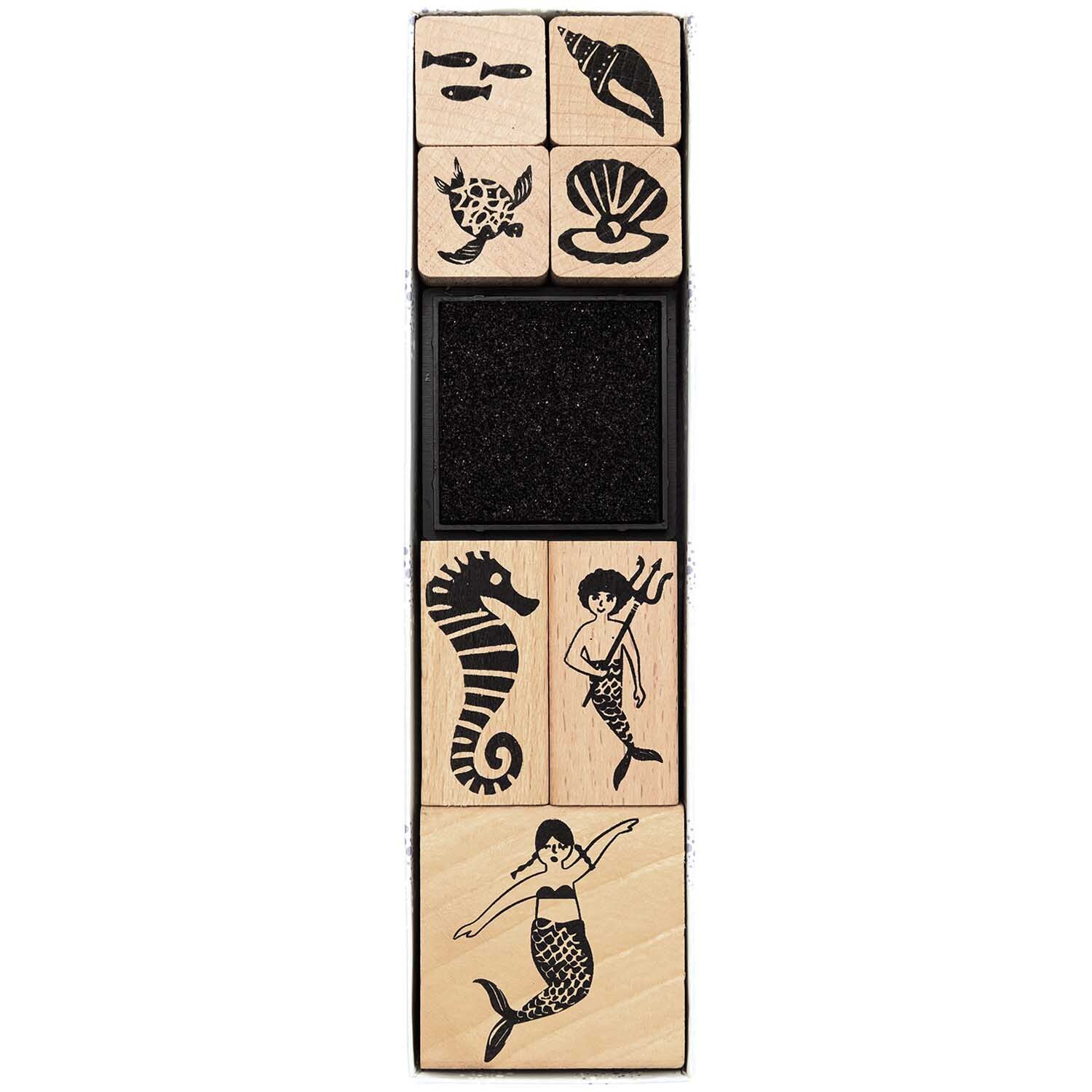 Paper Poetry Stempelset Mermaid von Rico Design