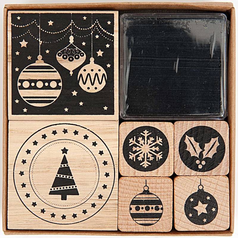 Paper Poetry Stempelset Modern Christmas Paper Poetry Stempelset Modern Christmas von Rico Design