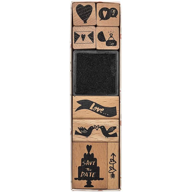 Paper Poetry Stempelset Save the Date von Rico Design