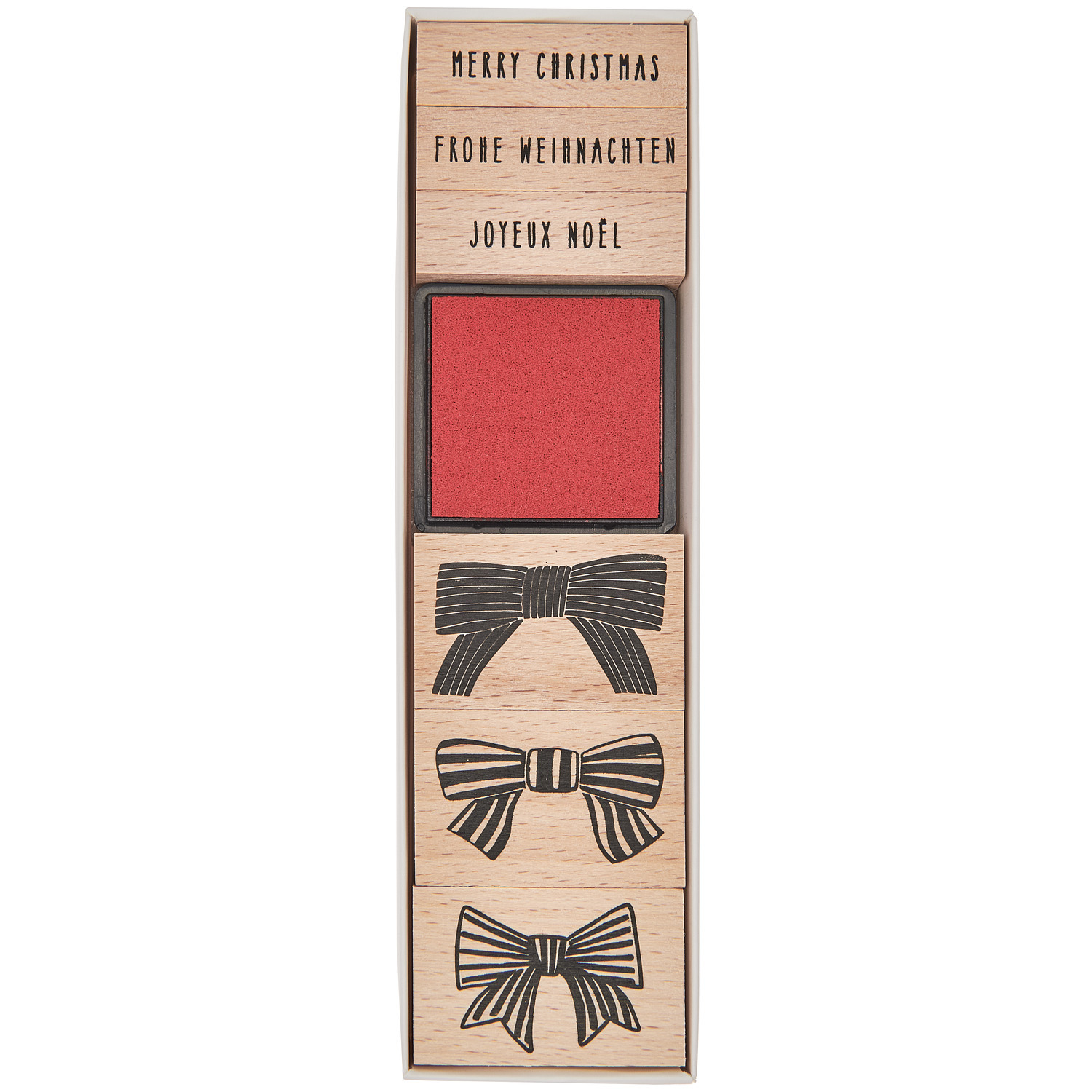 Paper Poetry Stempelset Schleifen von Rico Design
