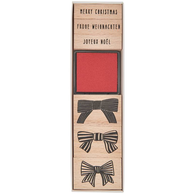 Paper Poetry Stempelset Schleifen von Rico Design