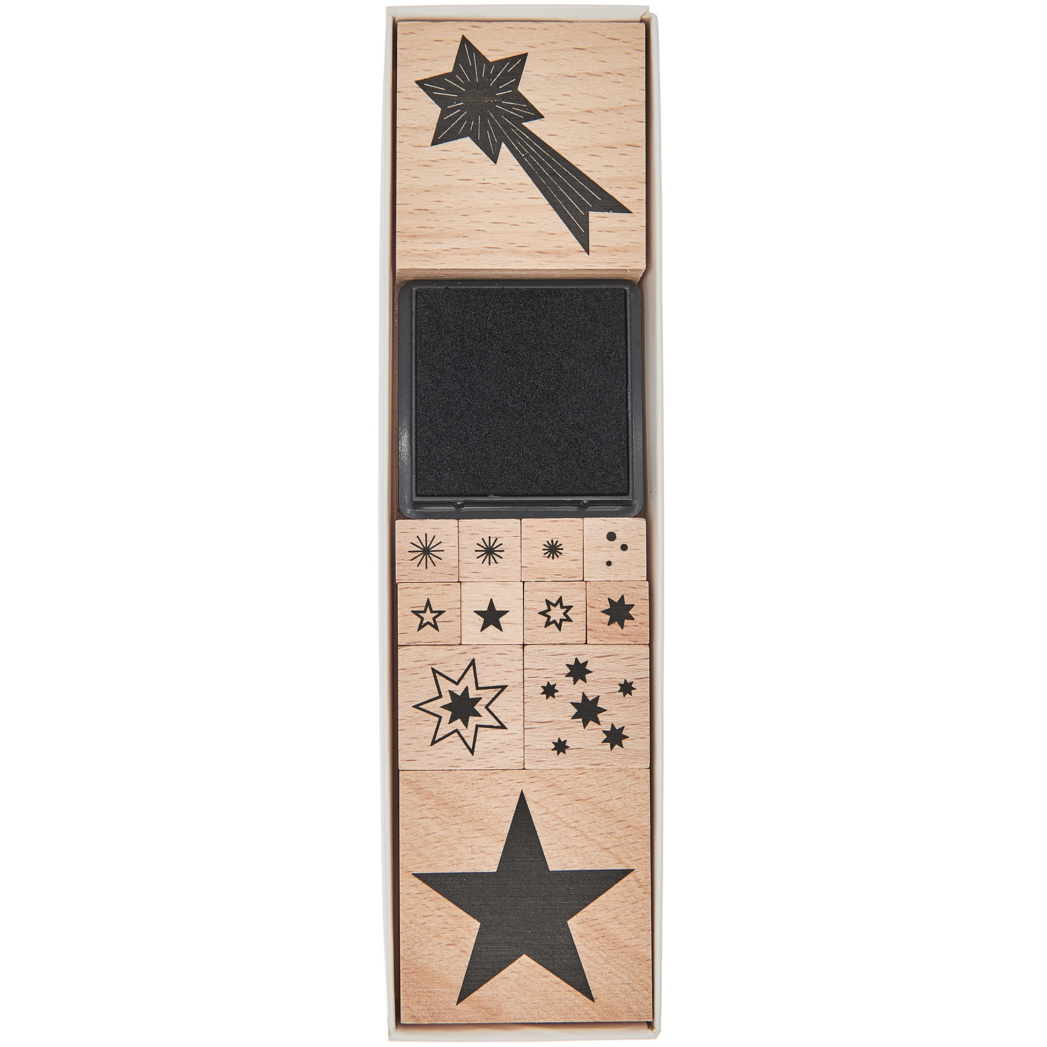 Paper Poetry Stempelset Sterne von Rico Design