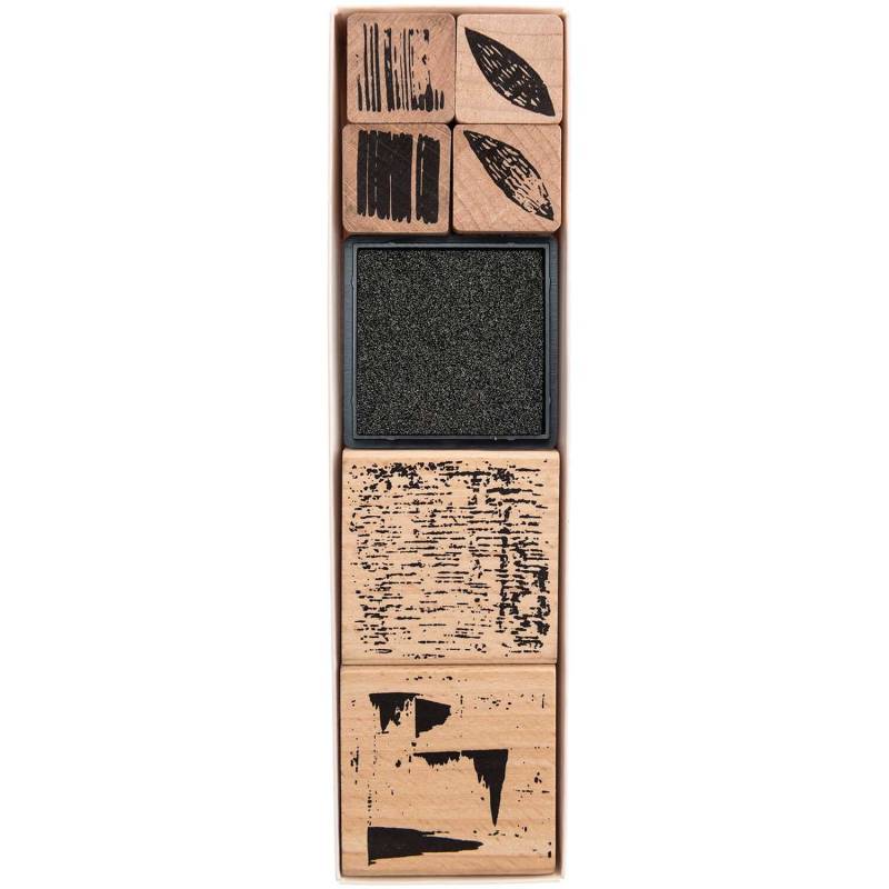 Paper Poetry Stempelset Struktur von Rico Design