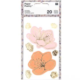Paper Poetry Sticker Blüten 4 Blatt Paper Poetry Sticker Blüten 4 Blatt von Rico Design