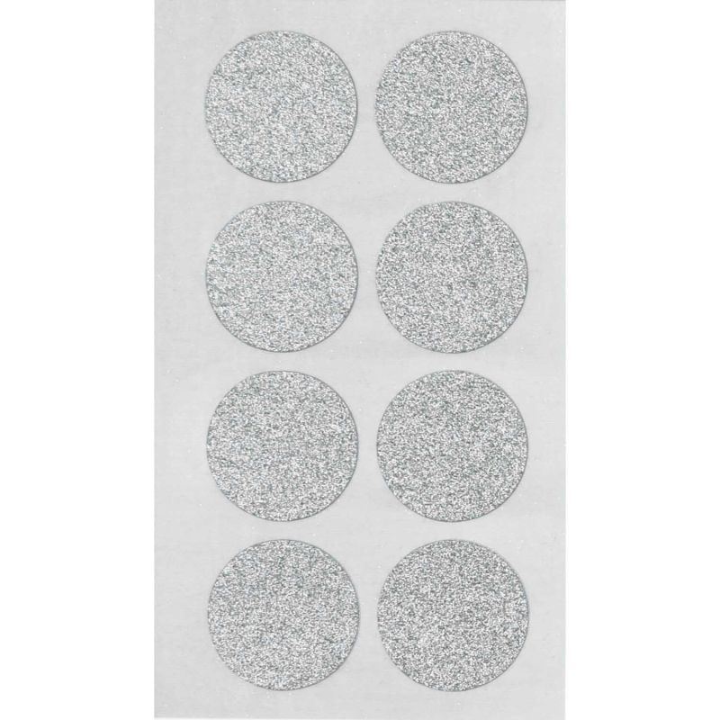 Paper Poetry Sticker Kreise Glitter silber 4 Blatt L Paper Poetry Sticker Kreise Glitter silber 4 Blatt L von Rico Design
