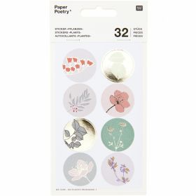 Paper Poetry Sticker Pflanzen klein 4 Blatt Paper Poetry Sticker Pflanzen klein 4 Blatt von Rico Design
