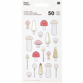 Paper Poetry Sticker Pilze Kawaii 4 Blatt Paper Poetry Sticker Pilze Kawaii 4 Blatt von Rico Design