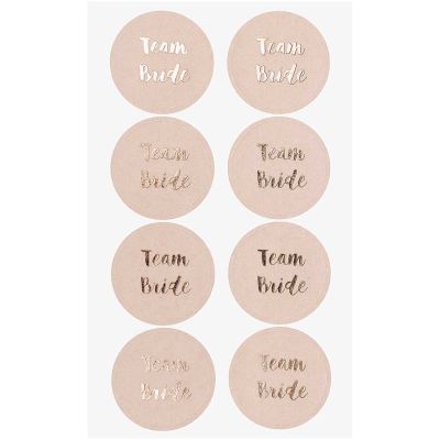 Paper Poetry Sticker Team Bride puder 4 Blatt Paper Poetry Sticker Team Bride puder 4 Blatt von Rico Design
