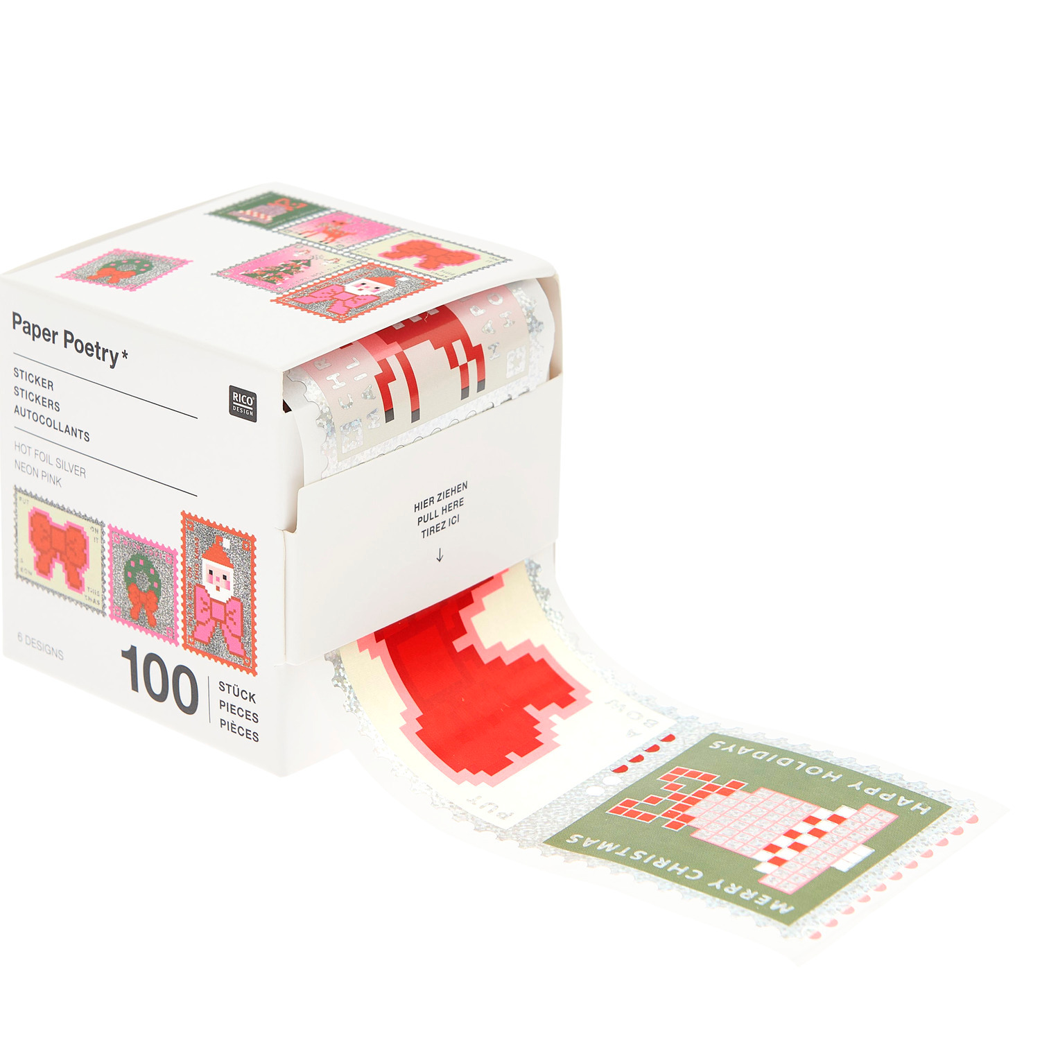 Paper Poetry Sticker Weihnachtspost Paper Poetry Sticker Weihnachtspost von Rico Design