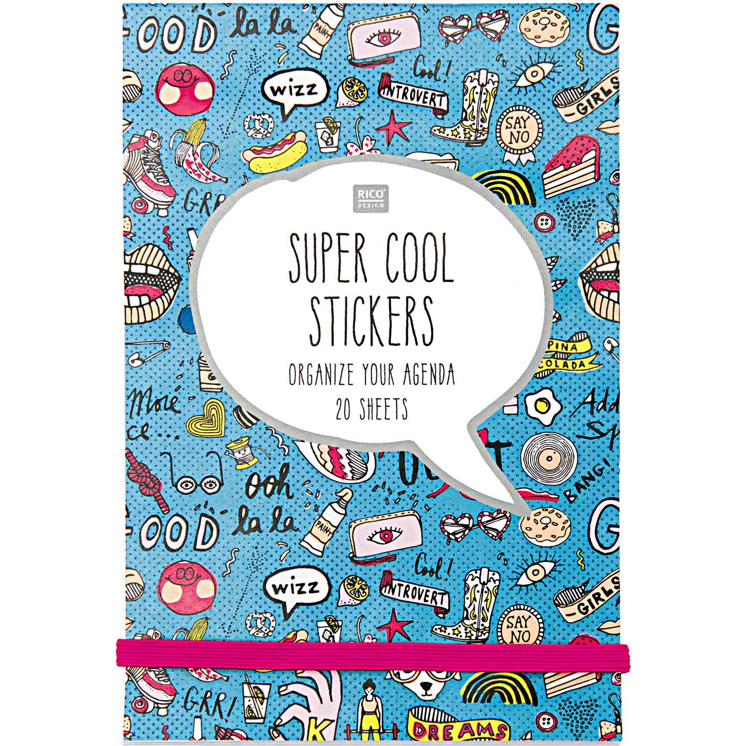 Paper Poetry Stickerbuch blau 20 Blatt Paper Poetry Stickerbuch blau 20 Blatt von Rico Design