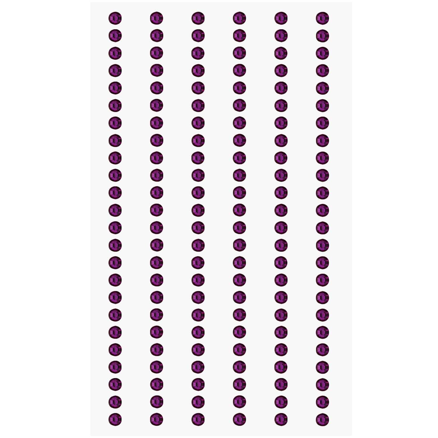 Paper Poetry Strass-Sticker violett 3mm Paper Poetry Strass-Sticker violett 3mm von Rico Design