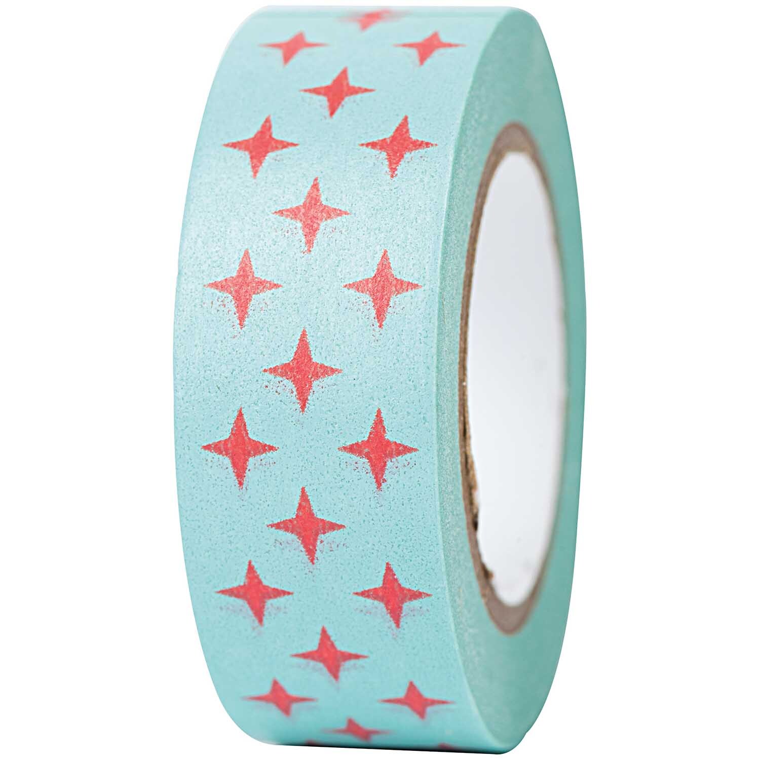 Paper Poetry Tape Christmas rote Sterne 15mm 10m Paper Poetry Tape Christmas rote Sterne 15mm 10m von Rico Design