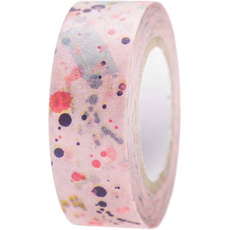 Paper Poetry Tape Crafted Nature gefleckt 1,5cm 10m von Rico Design