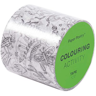 Paper Poetry Tape Insekten XL 4cmx10m von Rico Design