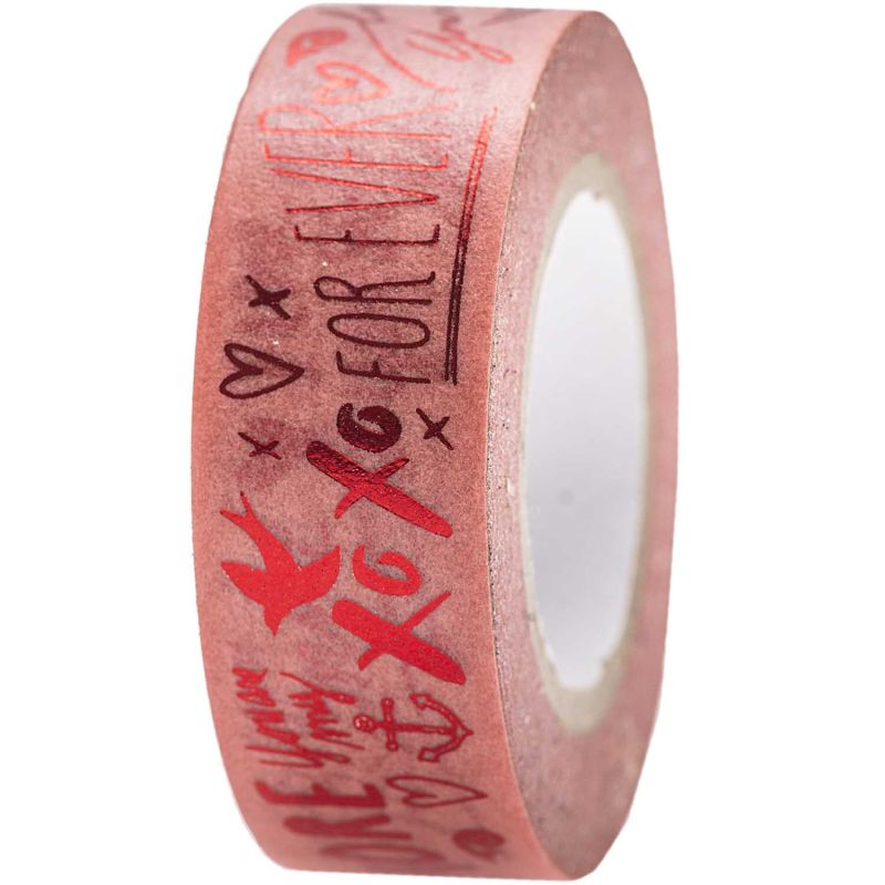 Paper Poetry Tape It must be love Schriftzüge 1,5cm 10m Paper Poetry Tape It must be love Schriftzüge 1,5cm 10m von Rico Design