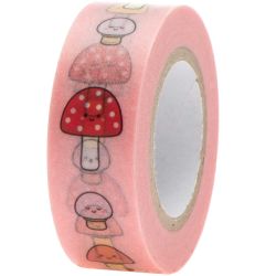 Paper Poetry Tape Pilze 1,5cm 10m Paper Poetry Tape Pilze 1,5cm 10m von Rico Design
