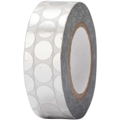 Paper Poetry Tape Punkte silber 15mm 10m Hot Foil Paper Poetry Tape Punkte silber 15mm 10m Hot Foil von Rico Design