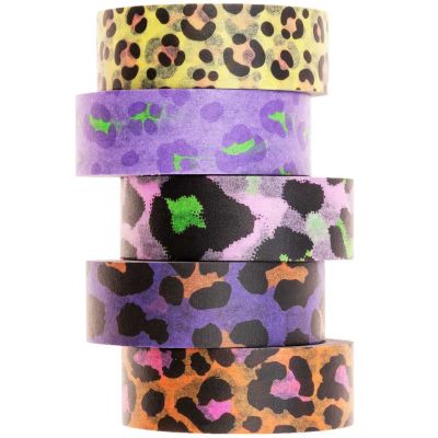 Paper Poetry Tape Set Acid Leo 5teilig von Rico Design