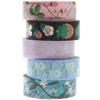 Paper Poetry Tape Set Floral 15mm 10m Paper Poetry Tape Set Floral 15mm 10m von Rico Design