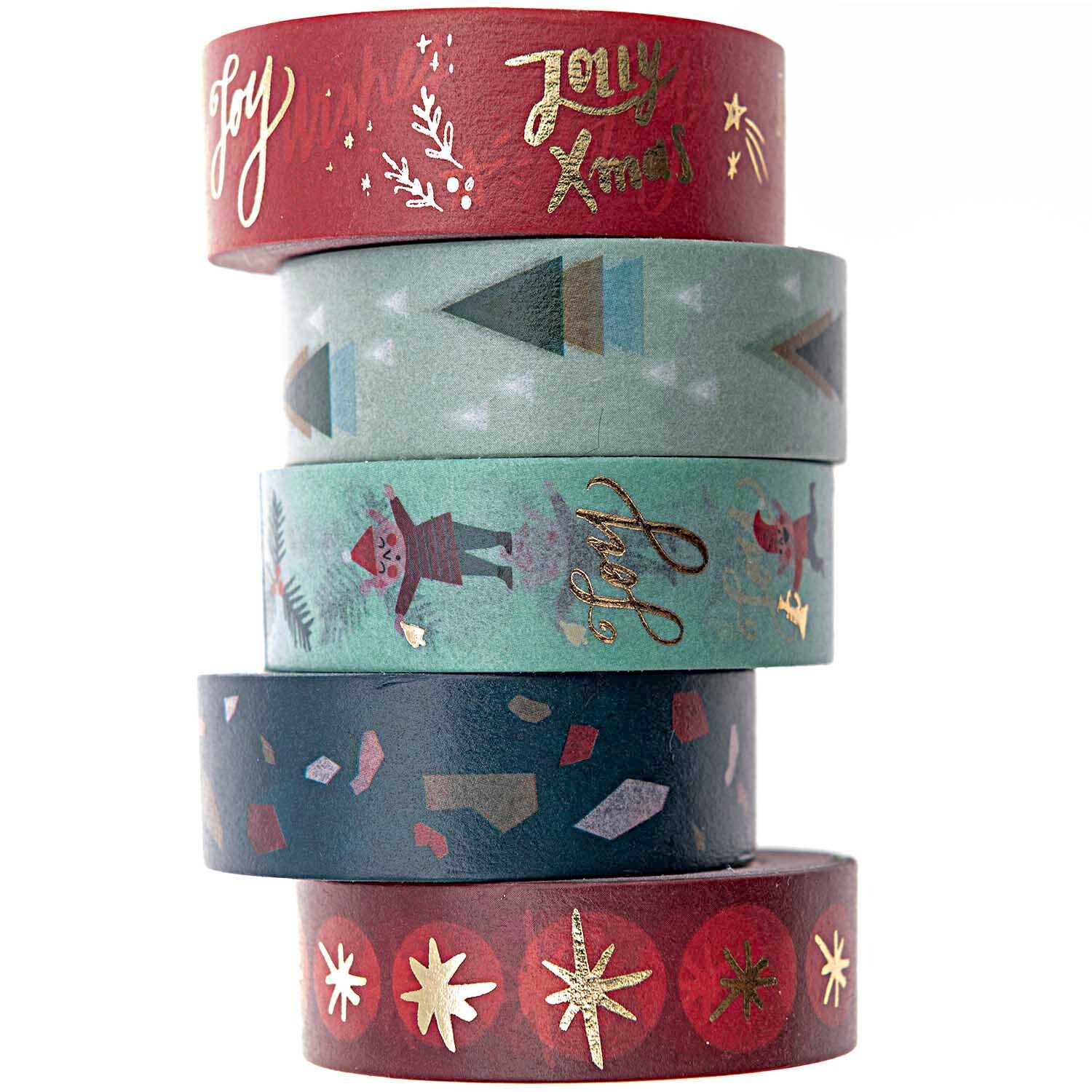 Paper Poetry Tape Set Jolly Christmas Classic 1,5cm 10m Paper Poetry Tape Set Jolly Christmas Classic 1,5cm 10m von Rico Design