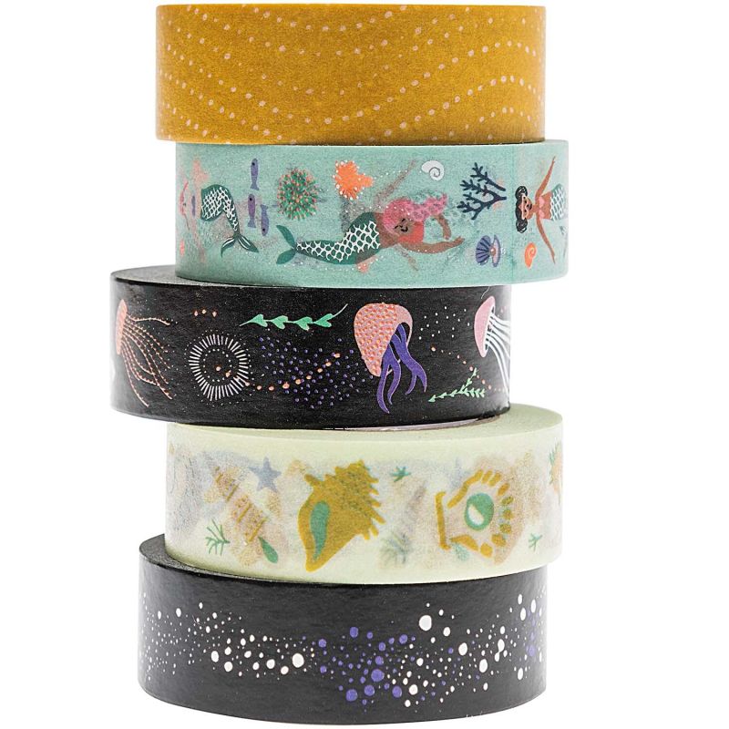 Paper Poetry Tape Set Mermaid Paper Poetry Tape Set Mermaid von Rico Design