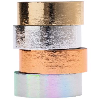 Paper Poetry Tape Set Metallic 15mm 5m 4 Stück von Rico Design