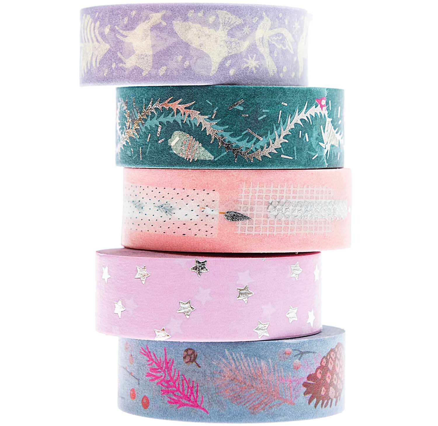 Paper Poetry Tape-Set Nostalgic Christmas pastell 1,5cm 10m 5 Stück Paper Poetry Tape-Set Nostalgic Christmas pastell 1,5cm 10m 5 Stück von Rico Design