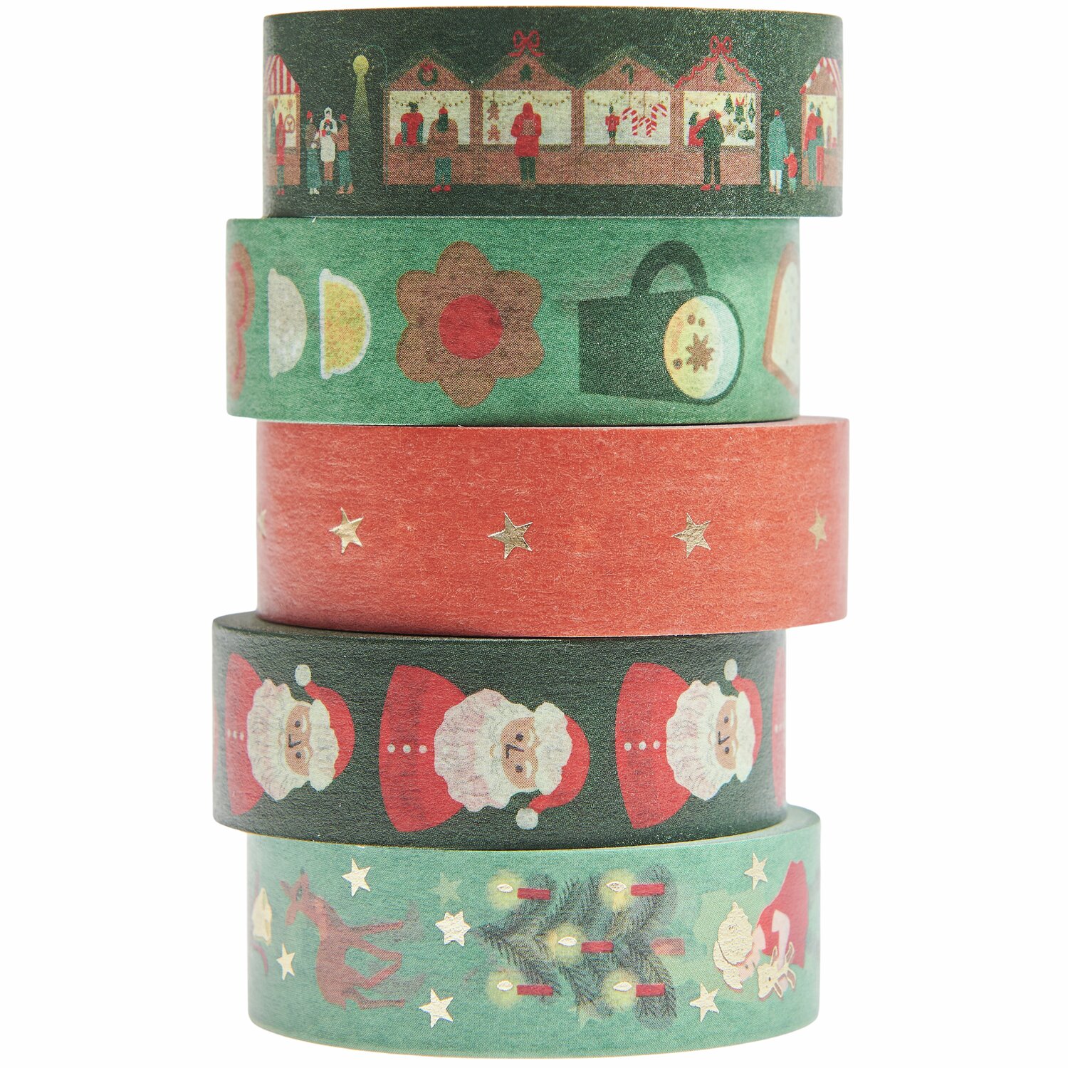 Paper Poetry Tape Set Weihnachtsmarkt Classic Paper Poetry Tape Set Weihnachtsmarkt Classic von Rico Design