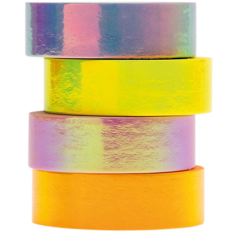 Paper Poetry Tape Set irisierend pastell 15mm 5m 4 Stück Paper Poetry Tape Set irisierend pastell 15mm 5m 4 Stück von Rico Design