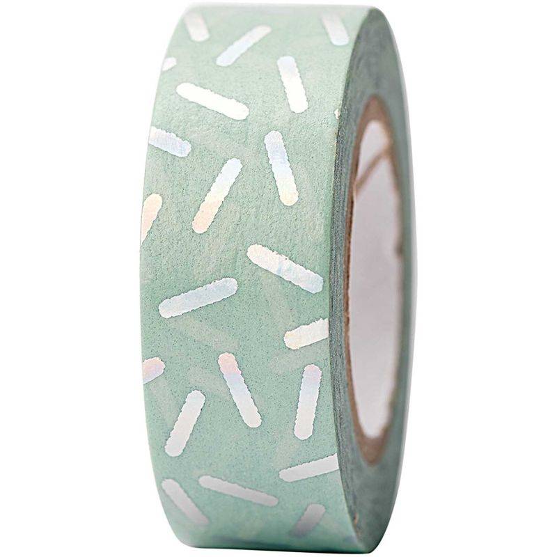 Paper Poetry Tape Stracciatella irisierend 15mm 10m Hot Foil von Rico Design