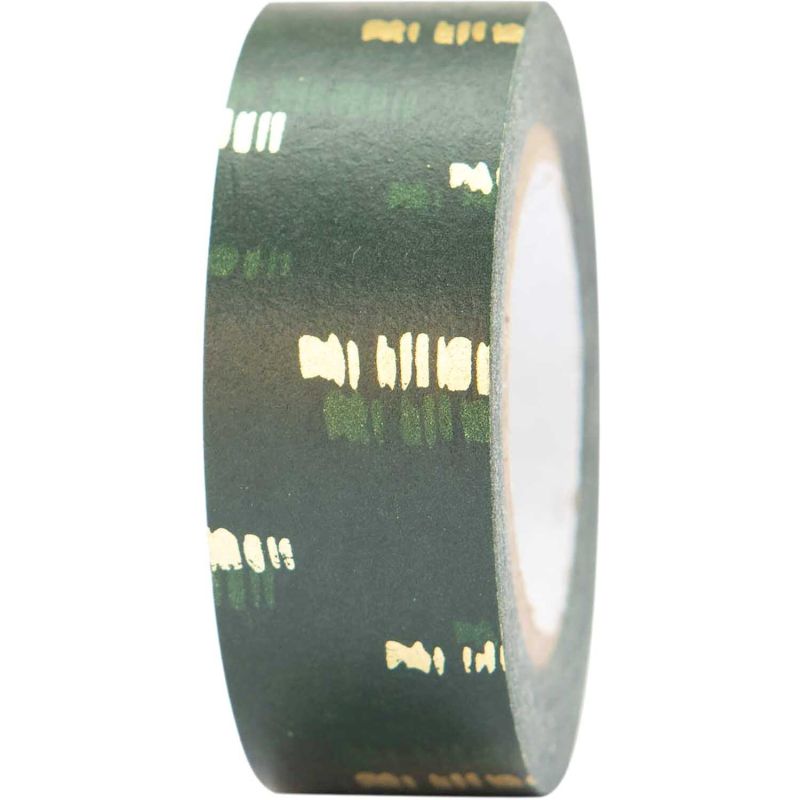 Paper Poetry Tape Struktur grün-gold 1,5cm 10m Paper Poetry Tape Struktur grün-gold 1,5cm 10m von Rico Design