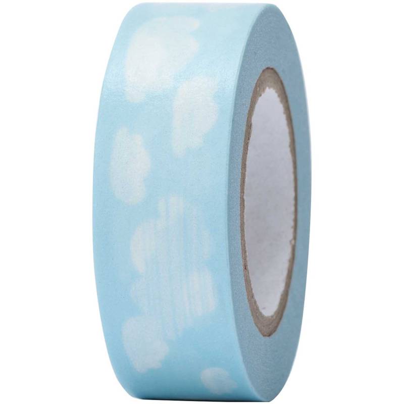 Paper Poetry Tape Wolken 15mm 10m von Rico Design
