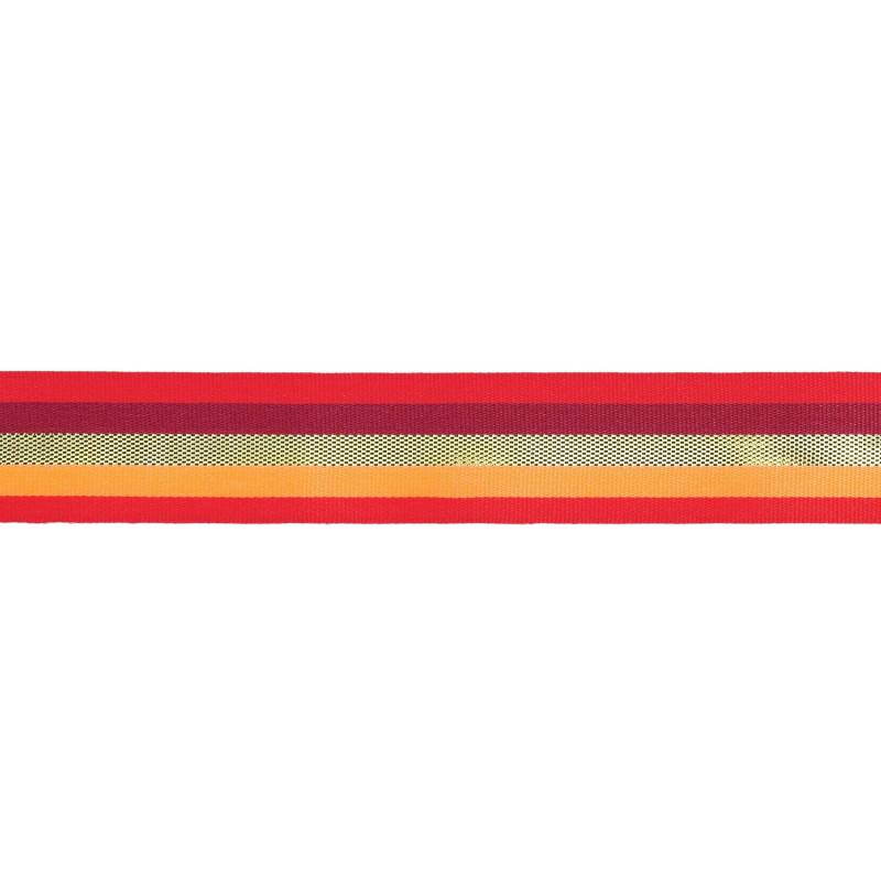 Paper Poetry Webband Multi Streifen Rot/Gold Paper Poetry Webband Multi Streifen Rot/Gold von Rico Design