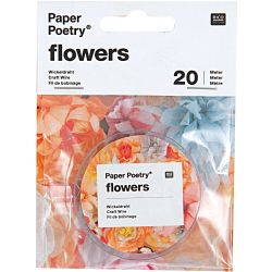 Paper Poetry Wickeldraht silber 0,4mm Paper Poetry Wickeldraht silber 0,4mm von Rico Design