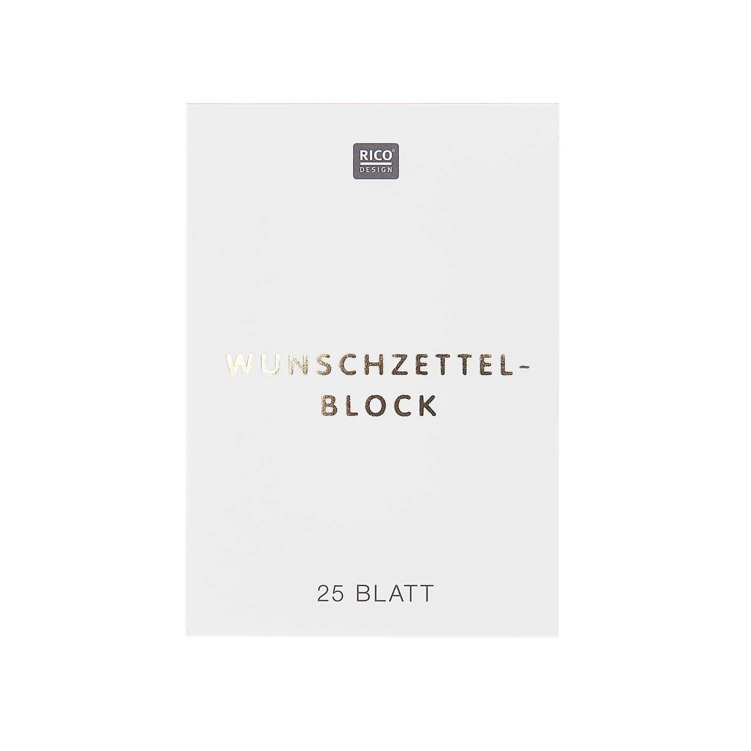 Paper Poetry Wunschzettelblock A8 25 Blatt 100g/m² Paper Poetry Wunschzettelblock A8 25 Blatt 100g/m² von Rico Design