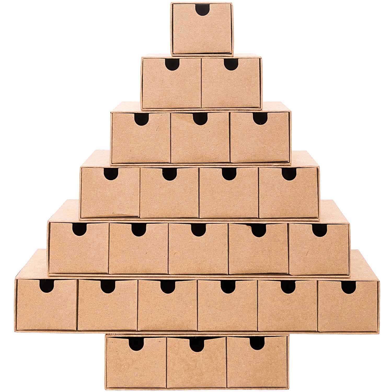 Pappmaché Adventskalender Tannenbaum 31x33cm Pappmaché Adventskalender Tannenbaum 31x33cm von Rico Design