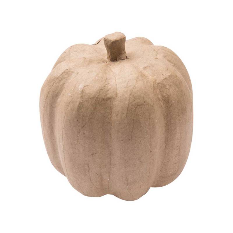 Pappmaché Kürbis mittel 15x14cm von Rico Design