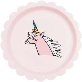 Pappteller Einhorn Rosa Pappteller Einhorn Rosa von Rico Design